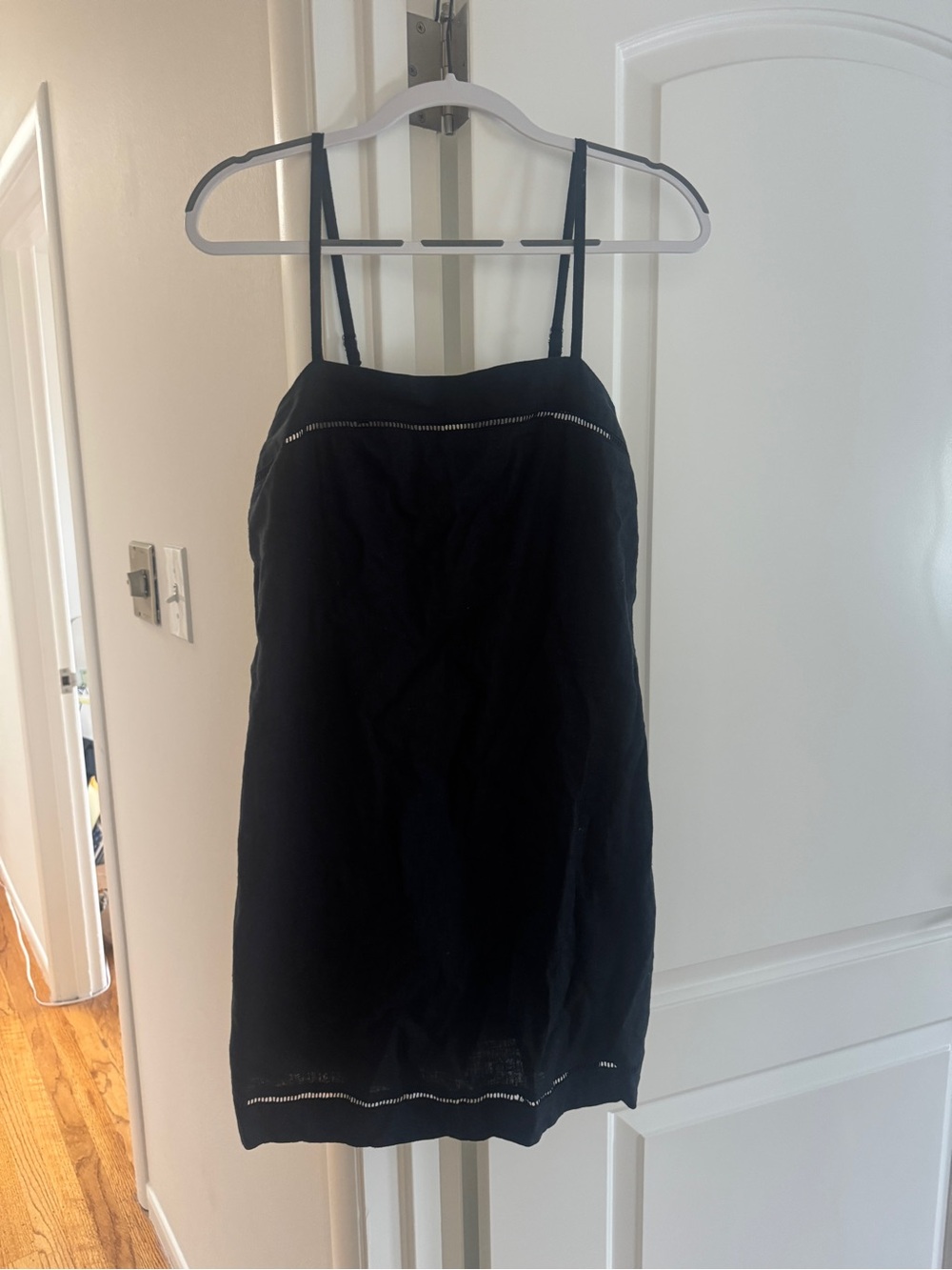 Abercrombie and fitch Black Spaghetti Strap Women's Tank Dress